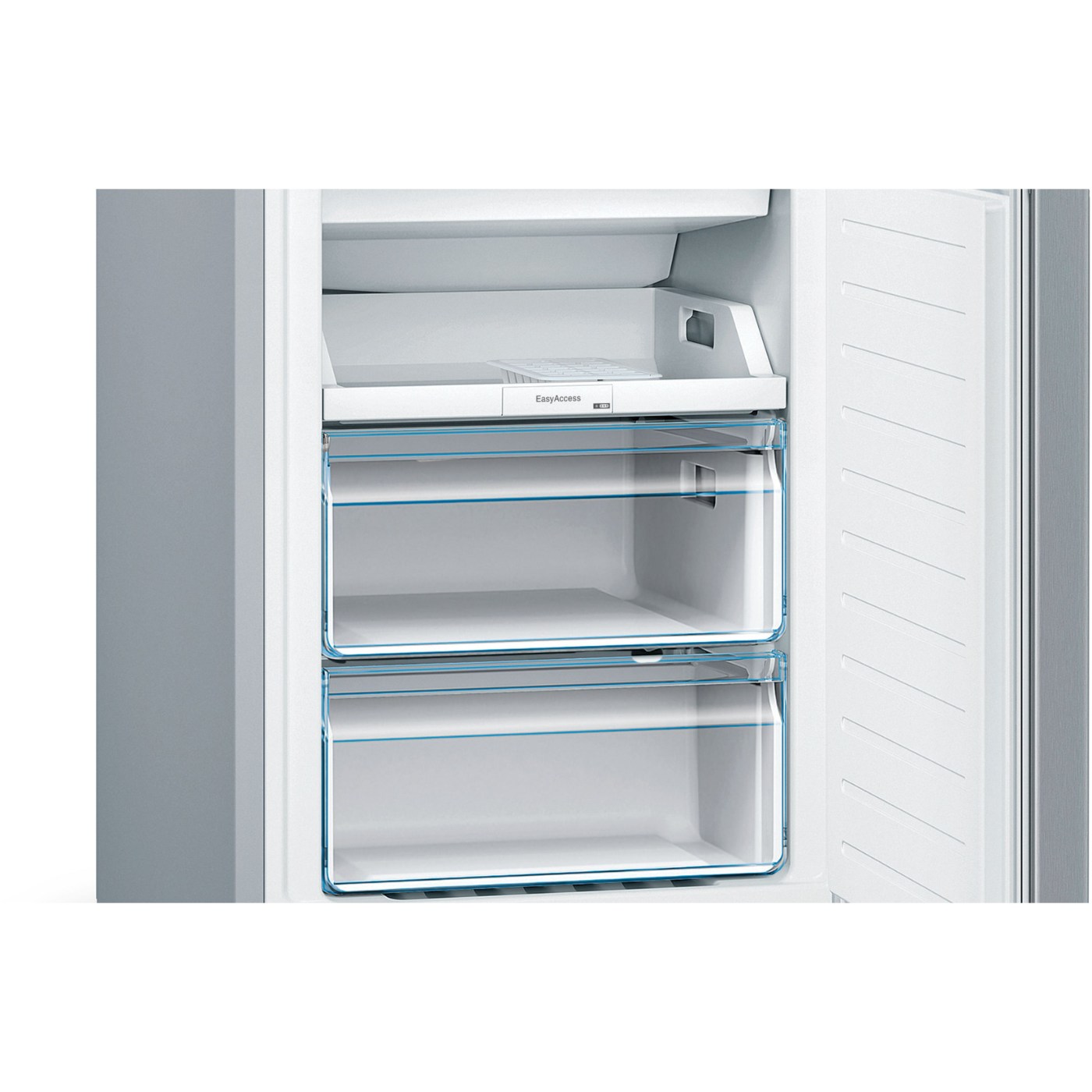 Bosch Serie 2 Alttan Donduruculu Buzdolabı 186 x 60 cm Inox Görünümlü KGN36NLE0N