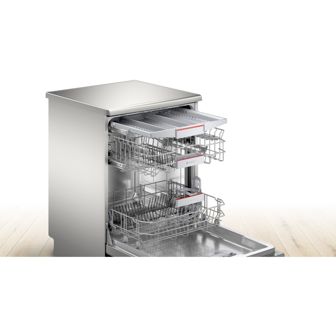 Bosch Serie 4 Solo Bulaşık Makinesi 60 cm Beyaz SMS4HMW60T