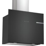 Bosch Serie 4 Duvar Tipi Davlumbaz 60 cm Siyah Cam DWF65AJ60T