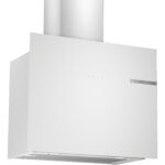 Bosch Serie 4 Duvar Tipi Davlumbaz 60 cm Beyaz Cam Yüzey DWF65AJ20T