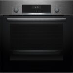Bosch Serie 6 Ankastre Fırın 60 x 60 cm Black Inox HBF537EG0T