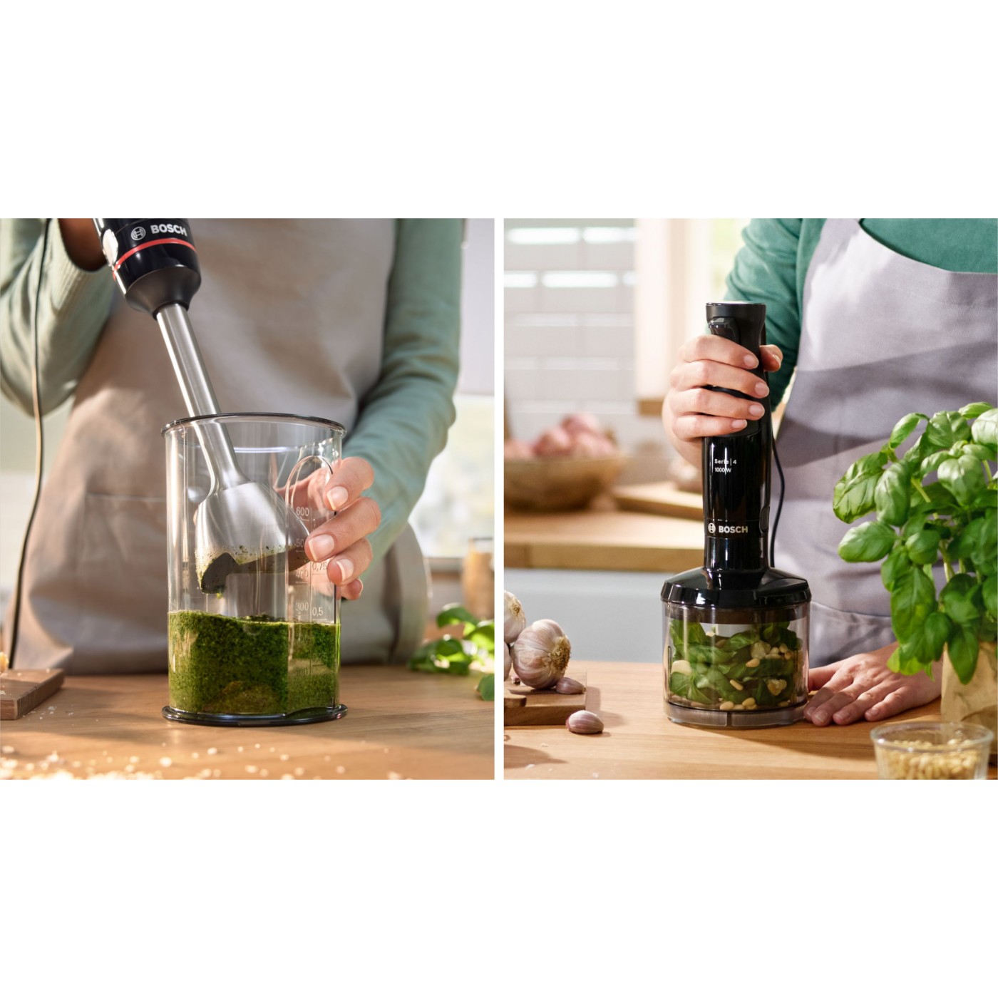 Bosch Serie 4 El Blenderı ErgoMaster 1000 W Siyah, Antrasit MSM4B620