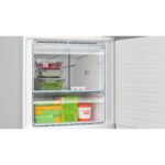 Bosch Serie 4 Alttan Donduruculu Buzdolabı 186 x 70 cm Kolay temizlenebilir Inox KGN55CIE0N