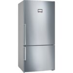 Bosch Serie 6 Alttan Donduruculu Buzdolabı 186 x 86 cm Kolay temizlenebilir Inox KGN86AID2N