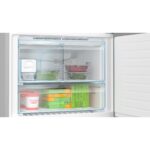 Bosch Serie 6 Alttan Donduruculu Buzdolabı 186 x 86 cm Kolay temizlenebilir Inox KGN86AID2N
