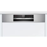 Bosch Serie 6 Yarı Ankastre Bulaşık Makinesi 60 cm Paslanmaz çelik SMI6EKS81T