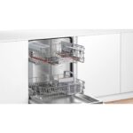 Bosch Serie 6 Yarı Ankastre Bulaşık Makinesi 60 cm Paslanmaz çelik SMI6EKS81T