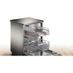 Bosch Serie 6 Solo Bulaşık Makinesi 60 cm Gümüş Inox SMS6EAI81T