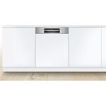 Bosch Serie 6 Yarı Ankastre Bulaşık Makinesi 60 cm Paslanmaz çelik SMI4IMS62T