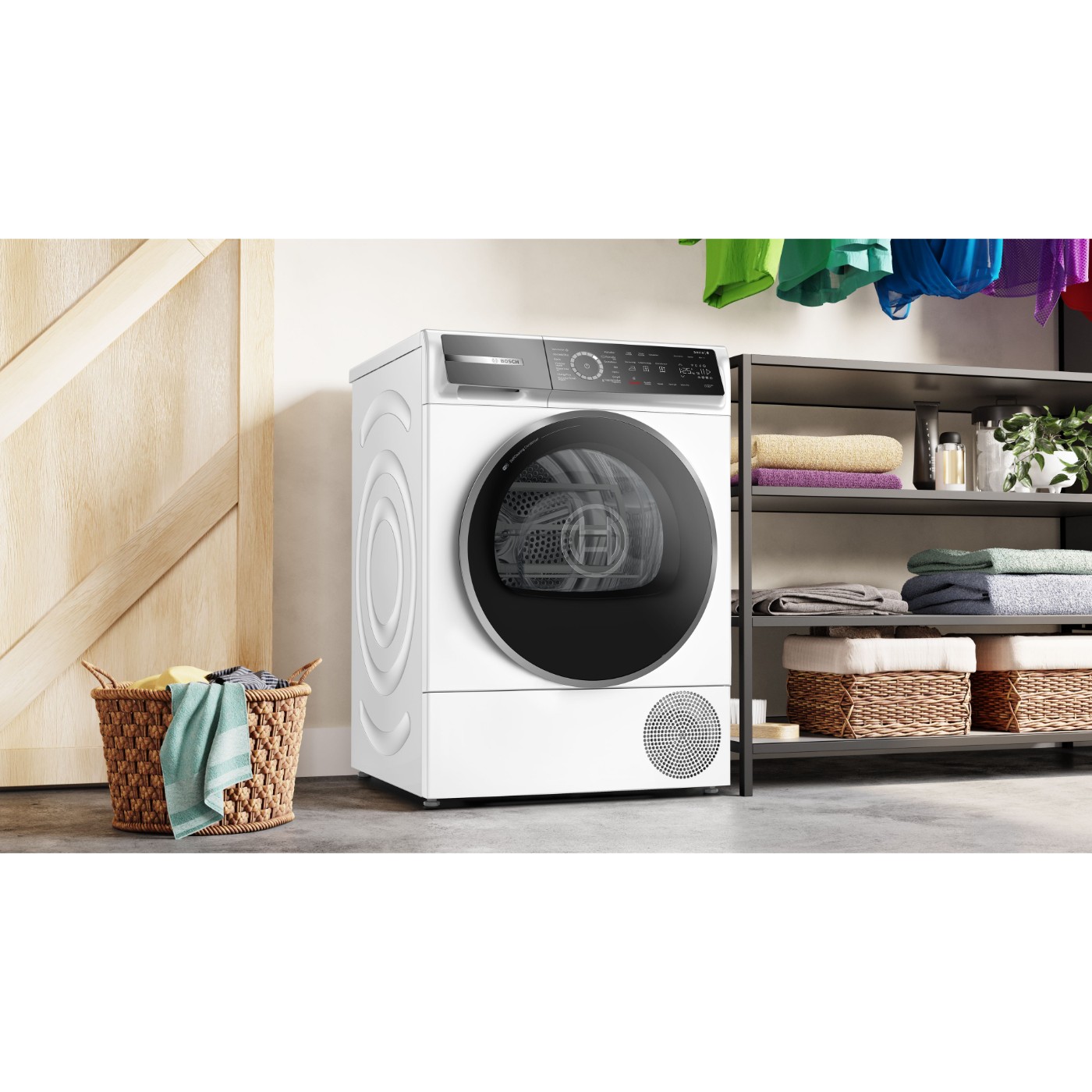 Bosch Serie 8 Isı Pompalı Kurutma Makinesi 9 kg WQB245A0TR