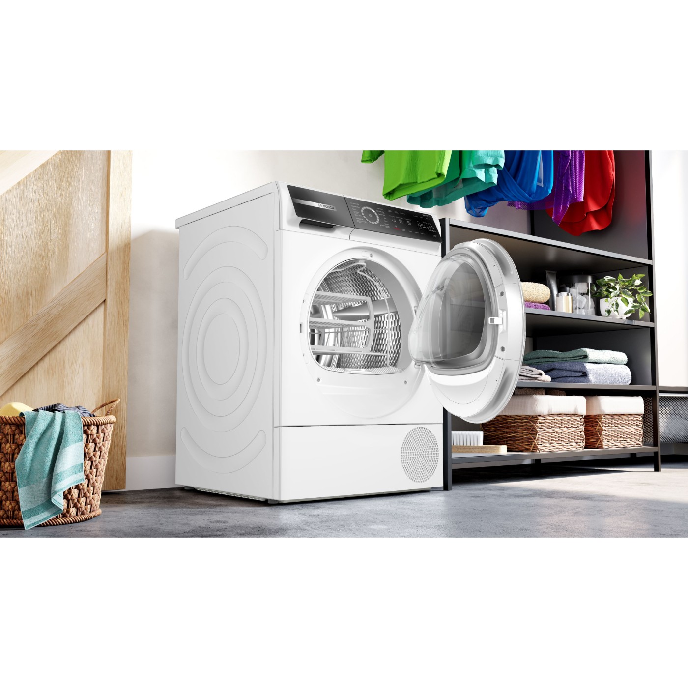 Bosch Serie 8 Isı Pompalı Kurutma Makinesi 9 kg WQB245A0TR