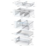 Bosch Serie 8 Alttan Donduruculu Buzdolabı 186 x 75 cm Kolay temizlenebilir Inox KGP76AIC0N