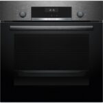 Bosch Serie 6 Ankastre Fırın 60 x 60 cm Black Inox HBF537EG5T