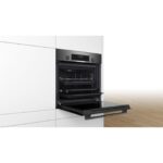 Bosch Serie 6 Ankastre Fırın 60 x 60 cm Black Inox HBF537EG5T