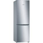 Bosch Serie 2 Alttan Donduruculu Buzdolabı 186 x 60 cm Inox Görünümlü KGN36NLE0N