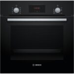 MCSA02380995_HBF113BA0Q_BuiltInOven_Bosch_STP_EVO_def-1.jpg Bosch Serie 2 Ankastre Fırın 60 x 60 cm Siyah HBF113BA0T