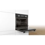 MCSA02901796_324_Oven_HBF113BA0Q_Bosch_B590P_SCH_PGA3_def-1.jpg Bosch Serie 2 Ankastre Fırın 60 x 60 cm Siyah HBF113BA0T