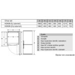Bosch Serie 2 Alttan Donduruculu Buzdolabı 186 x 60 cm Inox Görünümlü KGN36NLE0N