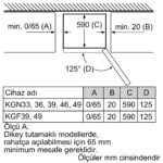 Bosch Serie 2 Alttan Donduruculu Buzdolabı 186 x 60 cm Inox Görünümlü KGN36NLE0N