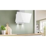 BOSCH DWK63PJ20T Serie 2 Duvar Tipi Davlumbaz Beyaz Cam Yüzey