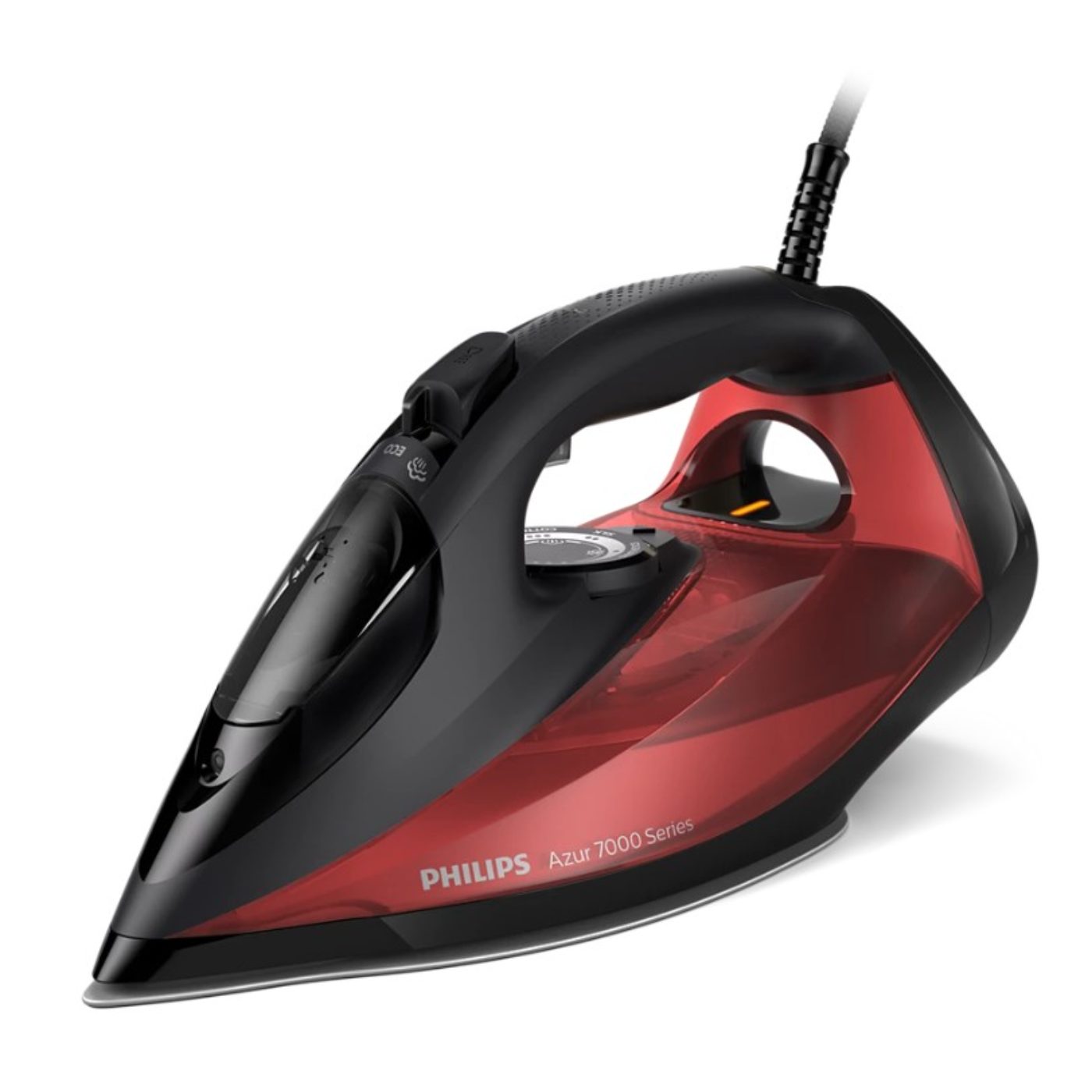 Philips DST7022/40 - 7000 Serisi, HV Buharlı Ütü, Siyah/Kırmızı